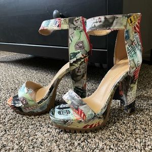 Stunning platform heels by Shoe Republic LA